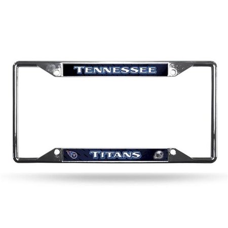 CASEYS Tennessee Titans License Plate Frame Chrome EZ View 9474649046